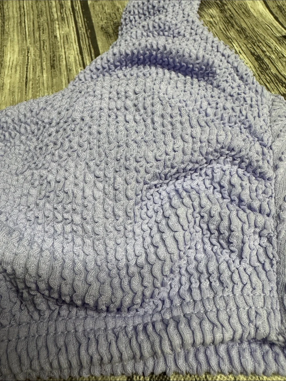 Wild fable Ribbed swim top in Lavender - Women